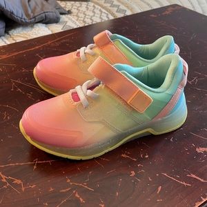 Cat & jack light up rainbow sneakers